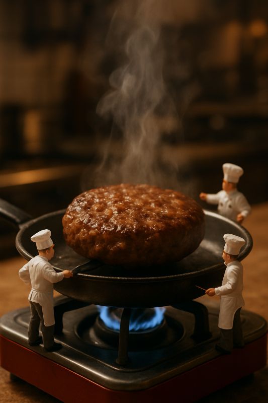 Tiny World's Biggest Burger Build!