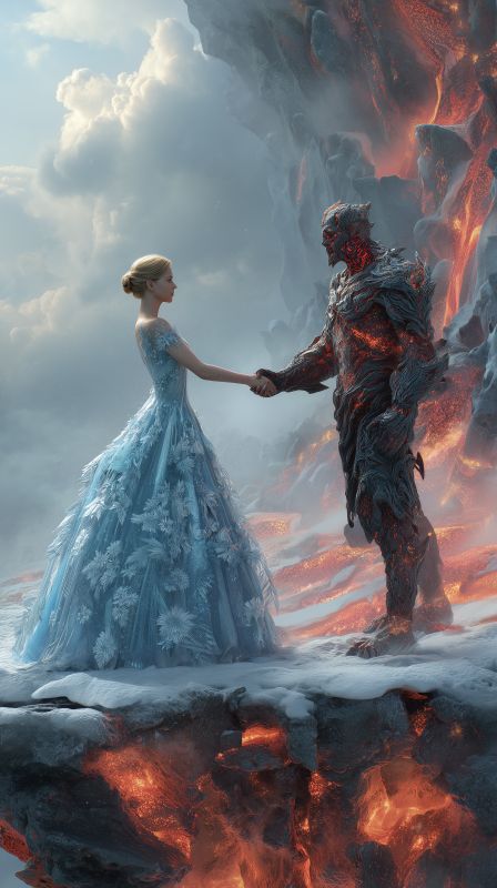 Frost and Flame: The Meeting of Elements